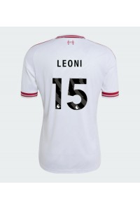 Liverpool Giovanni Leoni #15 Fotballdrakt Borte Klær 2026-27 Korte ermer